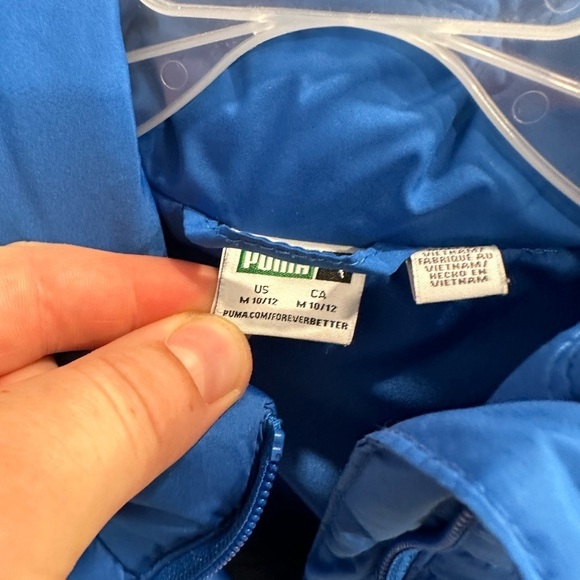 Puma vest jacket boy size m - Picture 3 of 4